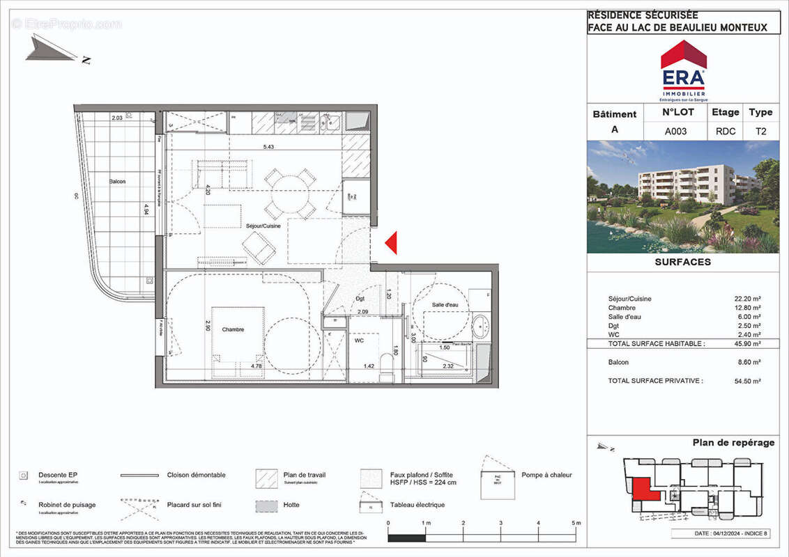 Appartement à MONTEUX