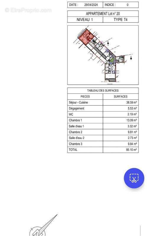 Appartement à PLENEUF-VAL-ANDRE
