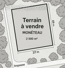 Terrain à MONETEAU