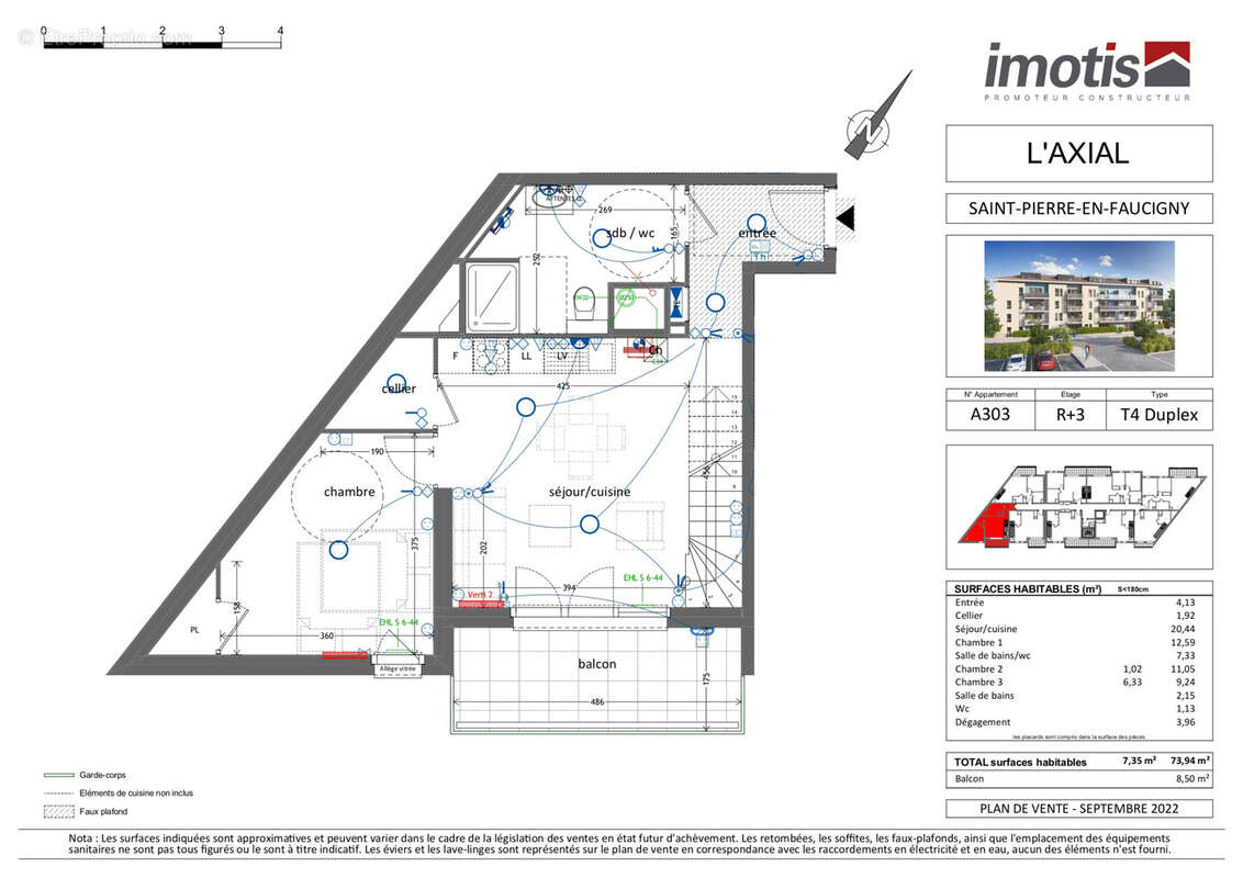 Appartement à SAINT-PIERRE-EN-FAUCIGNY