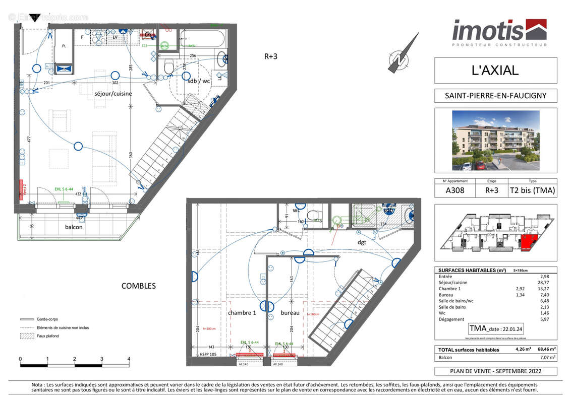 Appartement à SAINT-PIERRE-EN-FAUCIGNY