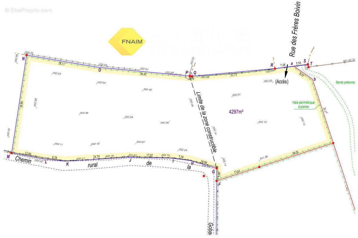 Terrain à MONTREUIL-L&#039;ARGILLE
