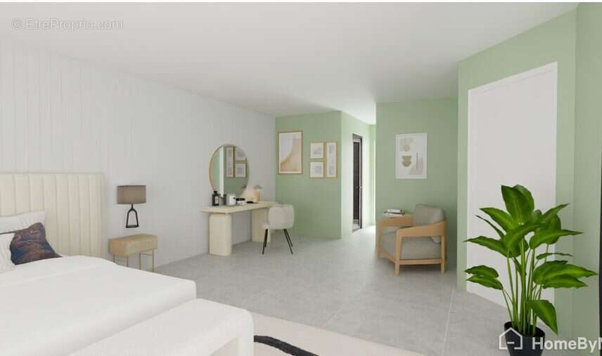 salle de bien-être aménagée en chambre - Maison à AILLY-LE-HAUT-CLOCHER