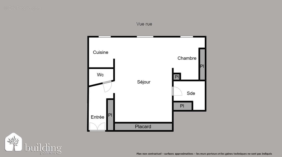 Appartement à LEVALLOIS-PERRET