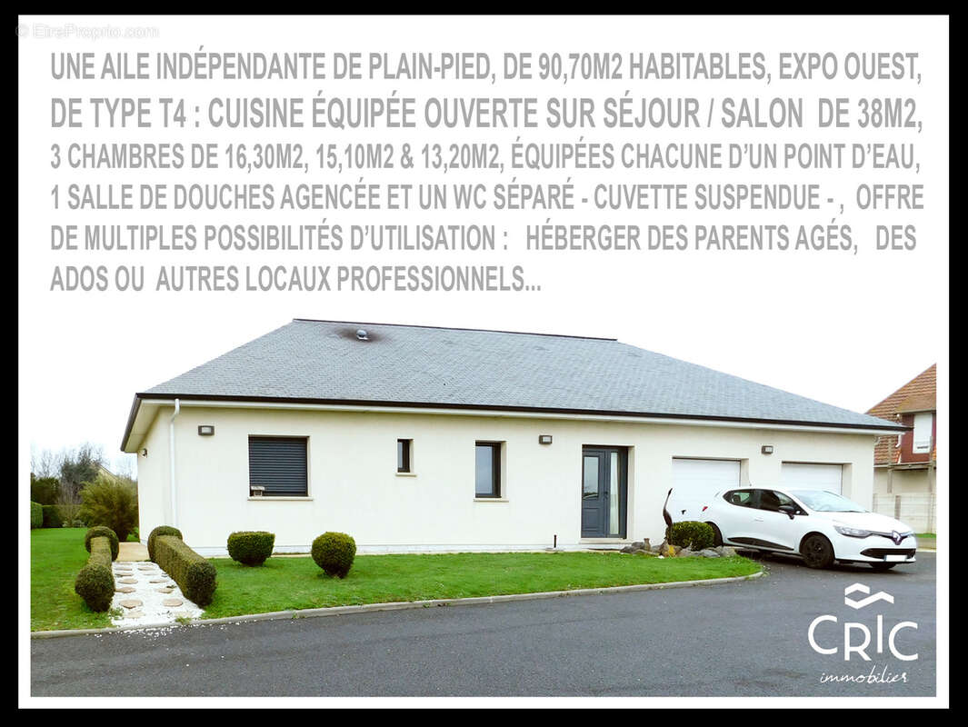 Maison à OCTEVILLE-SUR-MER