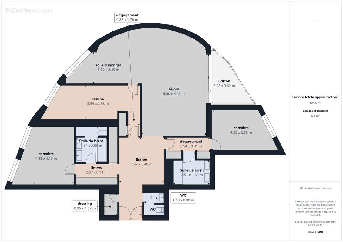 Appartement à PUTEAUX