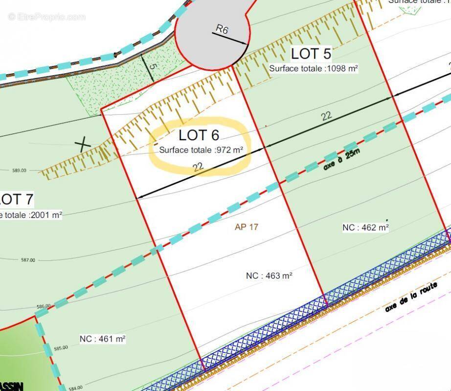 Terrain à BOURG-ARGENTAL