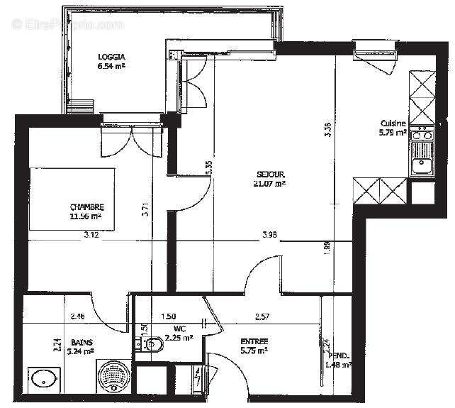 Appartement à ANGERS