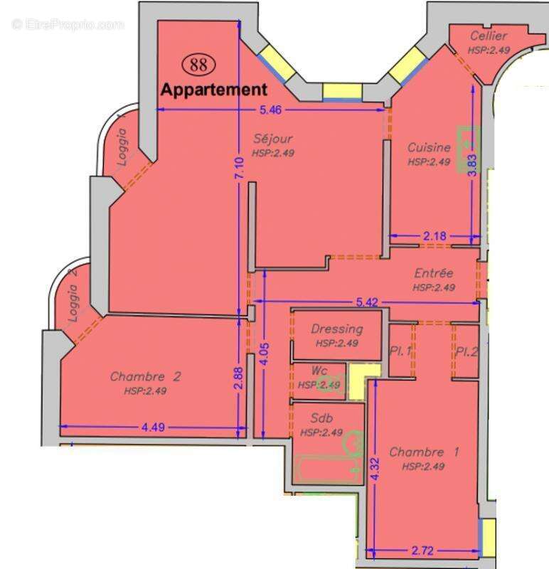 Appartement à REIMS