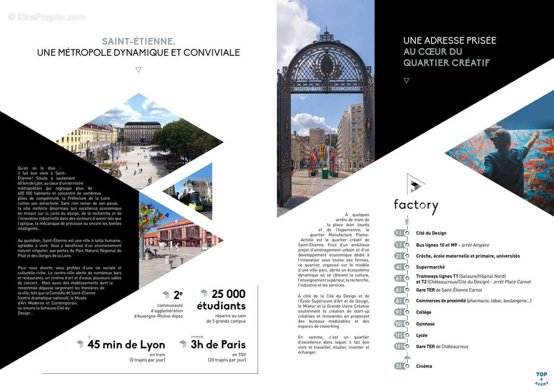 Appartement à SAINT-ETIENNE