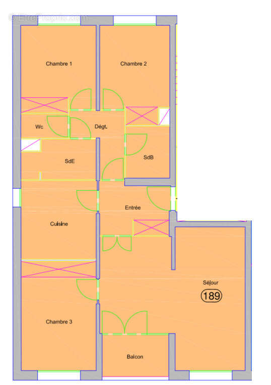 Appartement à MEUDON