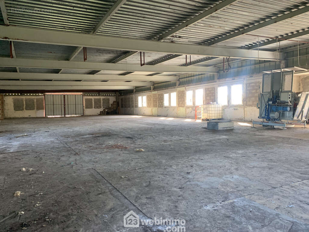 558 m2 de surface utile de stockage, - Commerce à ITEUIL