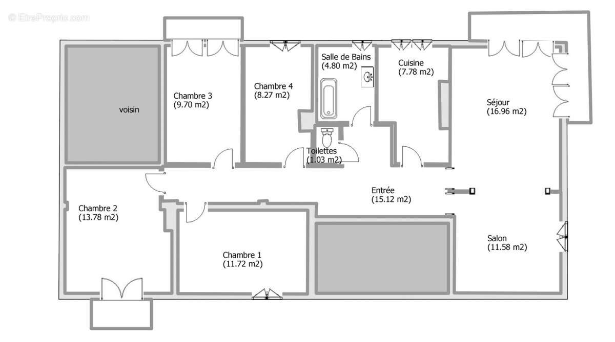 Appartement à VERDUN