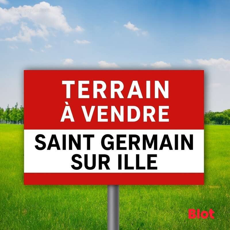 Terrain à SAINT-GERMAIN-SUR-ILLE