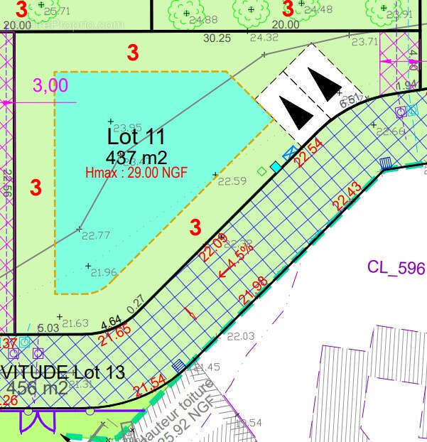 Terrain à FRONTIGNAN