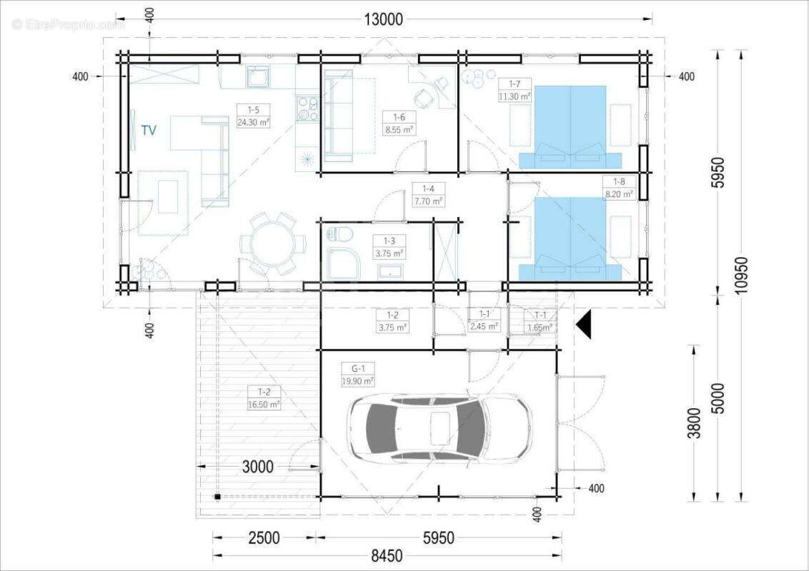 Terrain à SAINT-GOBAIN