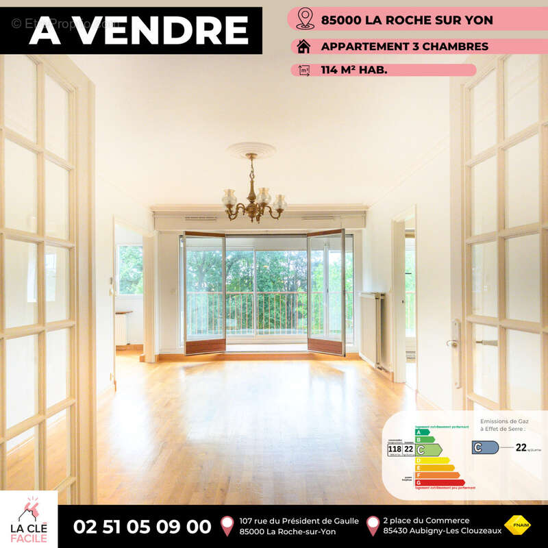 Appartement à LA ROCHE-SUR-YON