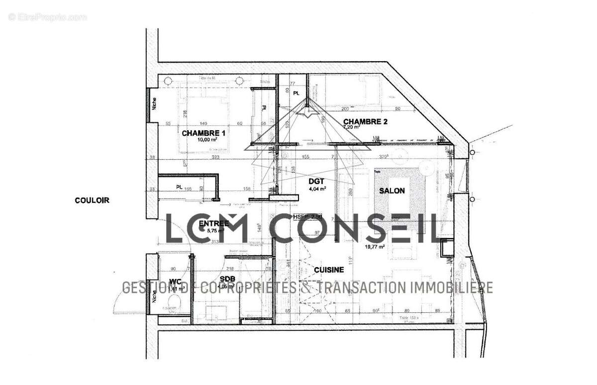 Appartement à BRIDES-LES-BAINS
