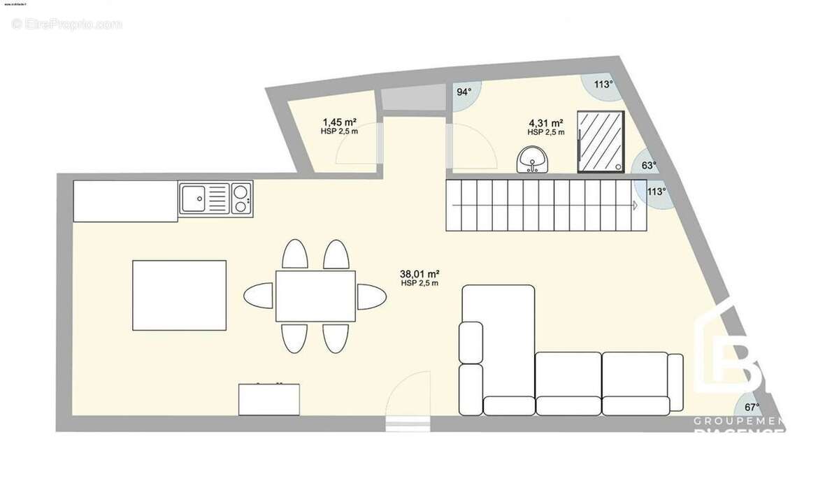 Maison à BIEVILLE-BEUVILLE