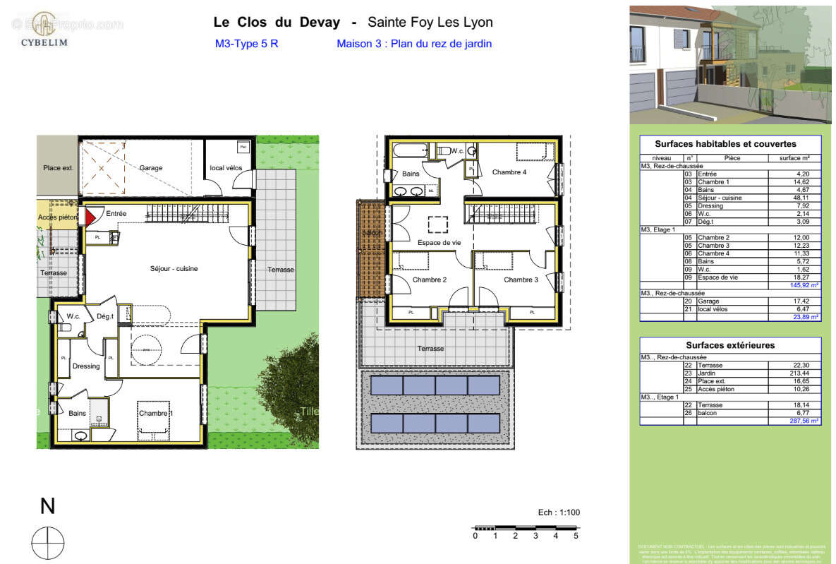 Maison à SAINTE-FOY-LES-LYON