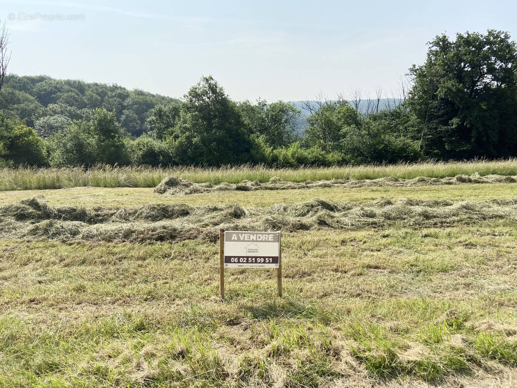 Terrain à BONNEVAUX-LE-PRIEURE