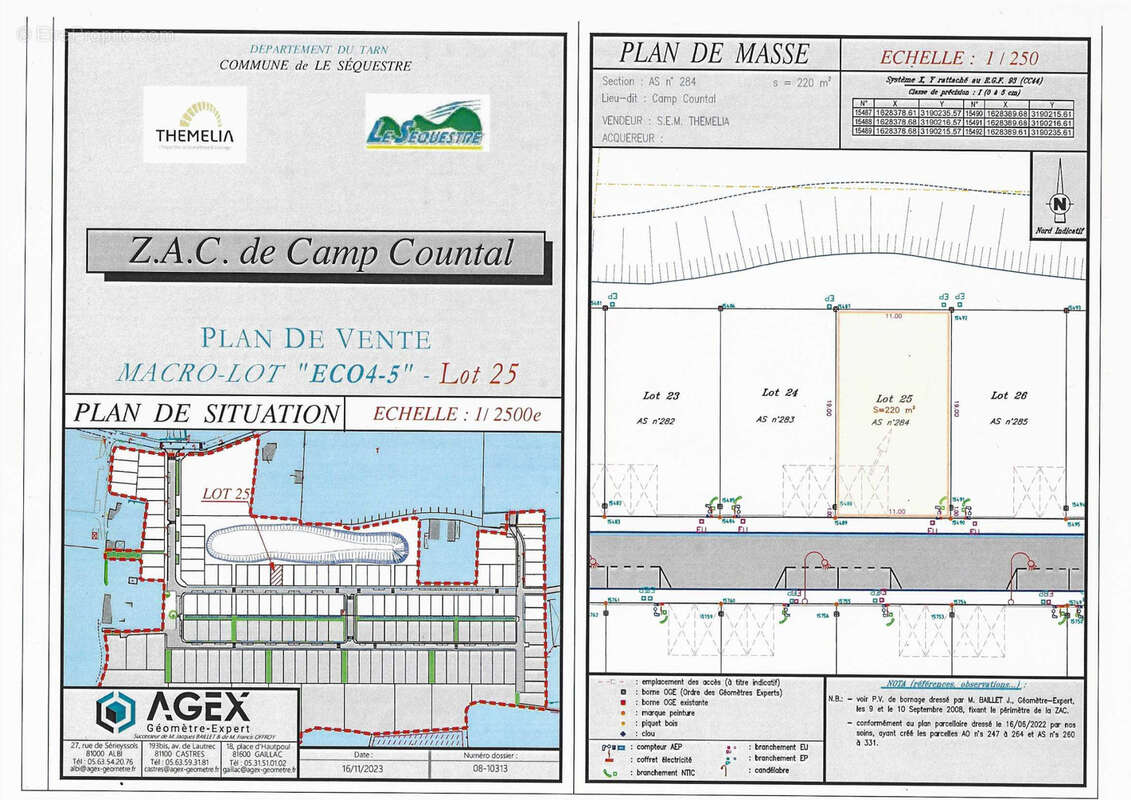 Terrain à LE SEQUESTRE