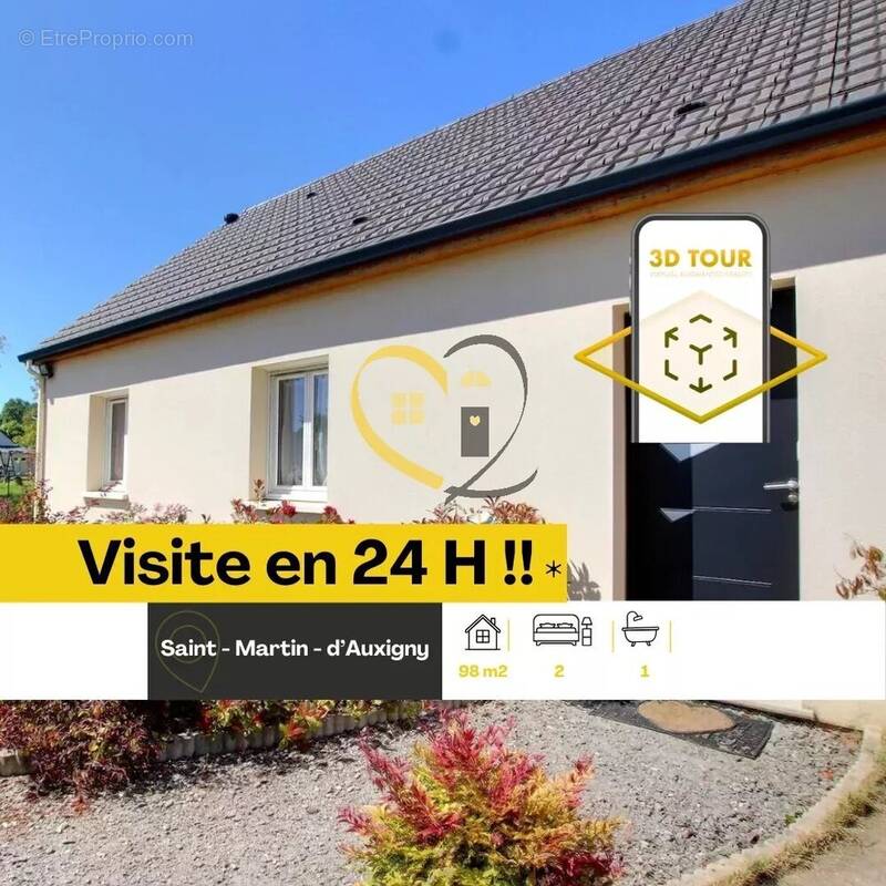 Maison à SAINT-MARTIN-D&#039;AUXIGNY