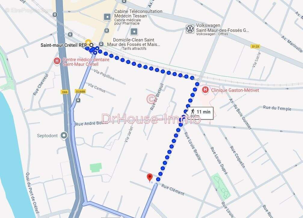 Appartement à SAINT-MAUR-DES-FOSSES