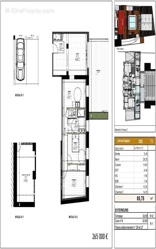 Appartement à ROANNE