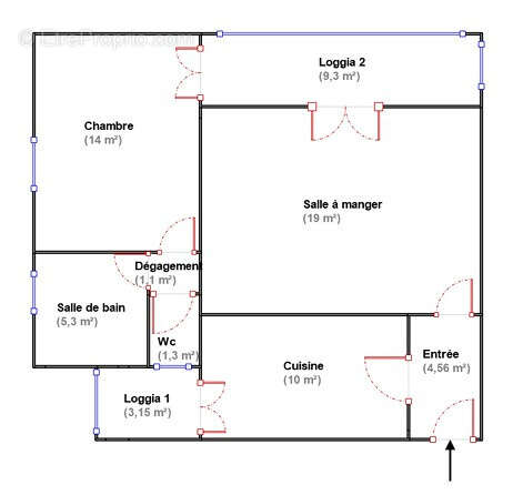 Appartement à AJACCIO