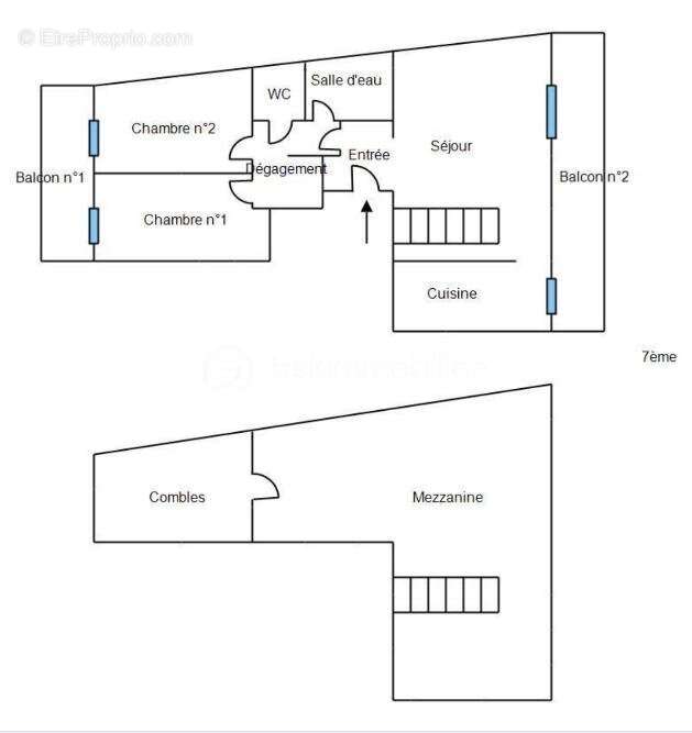 Appartement à MENTON