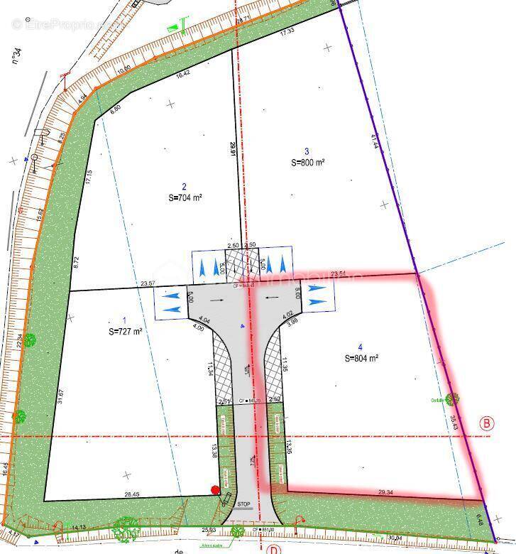 Terrain à SAINT-CHRISTOL