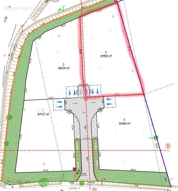 Terrain à SAINT-CHRISTOL