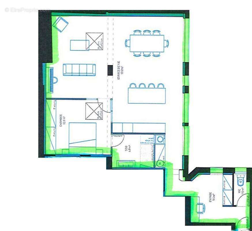 Appartement à DIEPPE