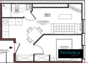 Appartement à LYON-1E