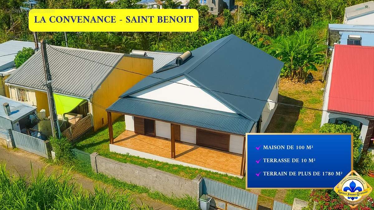 Maison à SAINT-BENOIT