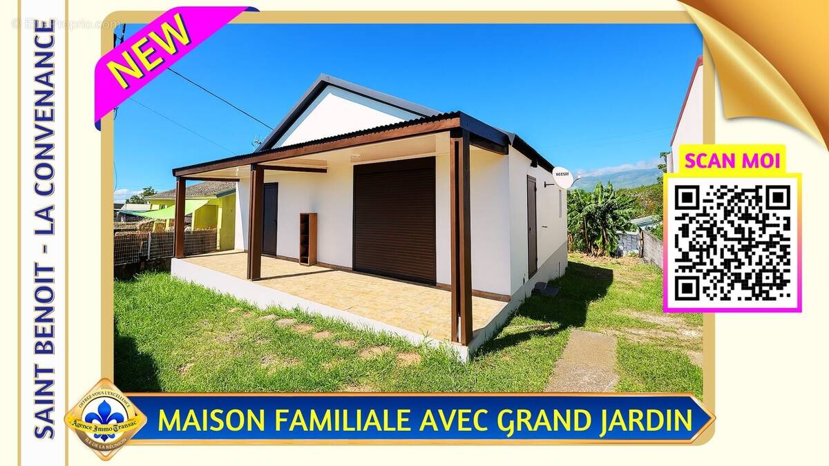 Maison à SAINT-BENOIT