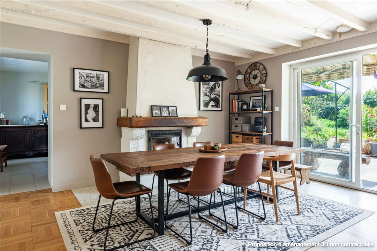 Maison à DOMPIERRE-SUR-CHALARONNE