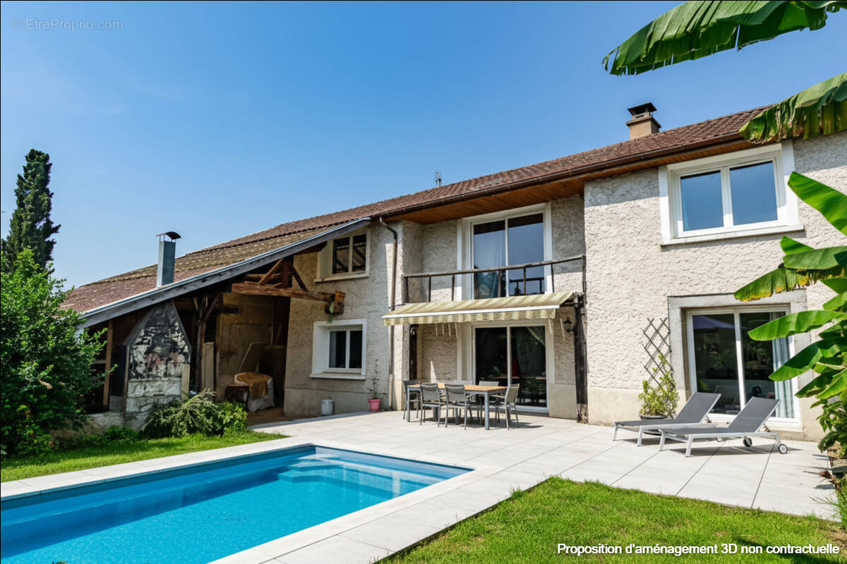 Maison à DOMPIERRE-SUR-CHALARONNE