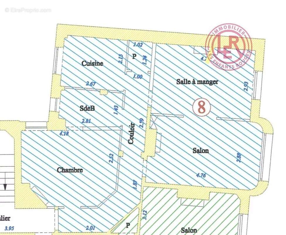 Appartement à PARIS-15E