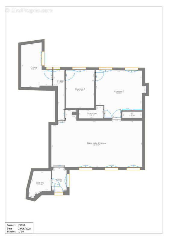 Appartement à PARIS-9E