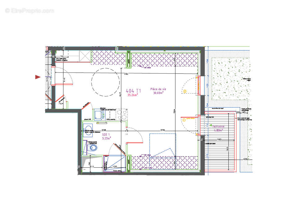 Appartement à QUIMPER