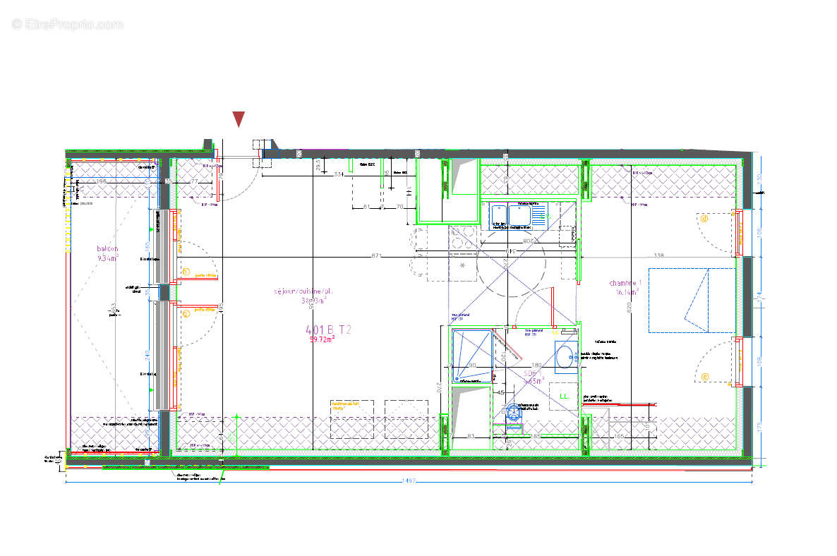 Appartement à QUIMPER