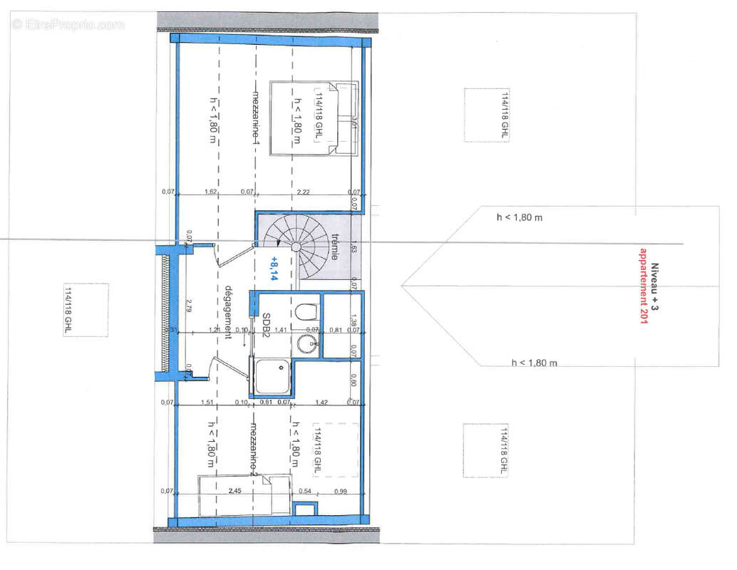 Appartement à GILLY-SUR-ISERE