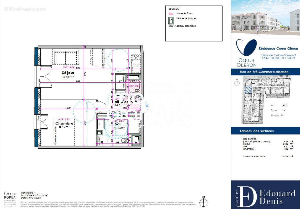 Appartement à SAINT-PIERRE-D&#039;OLERON