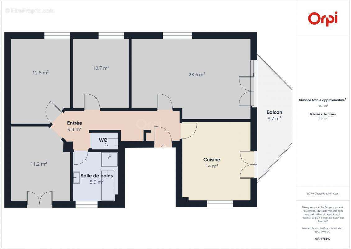 Appartement à BISCHWILLER