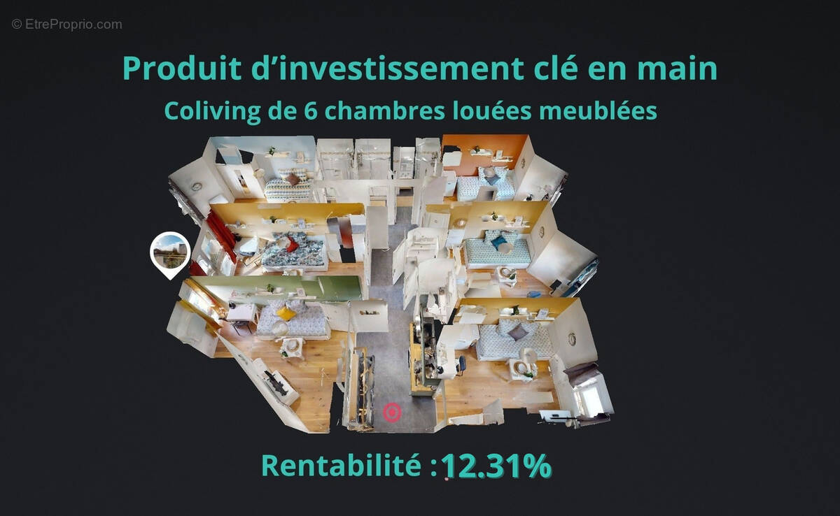 Appartement à PIERREFITTE-SUR-SEINE