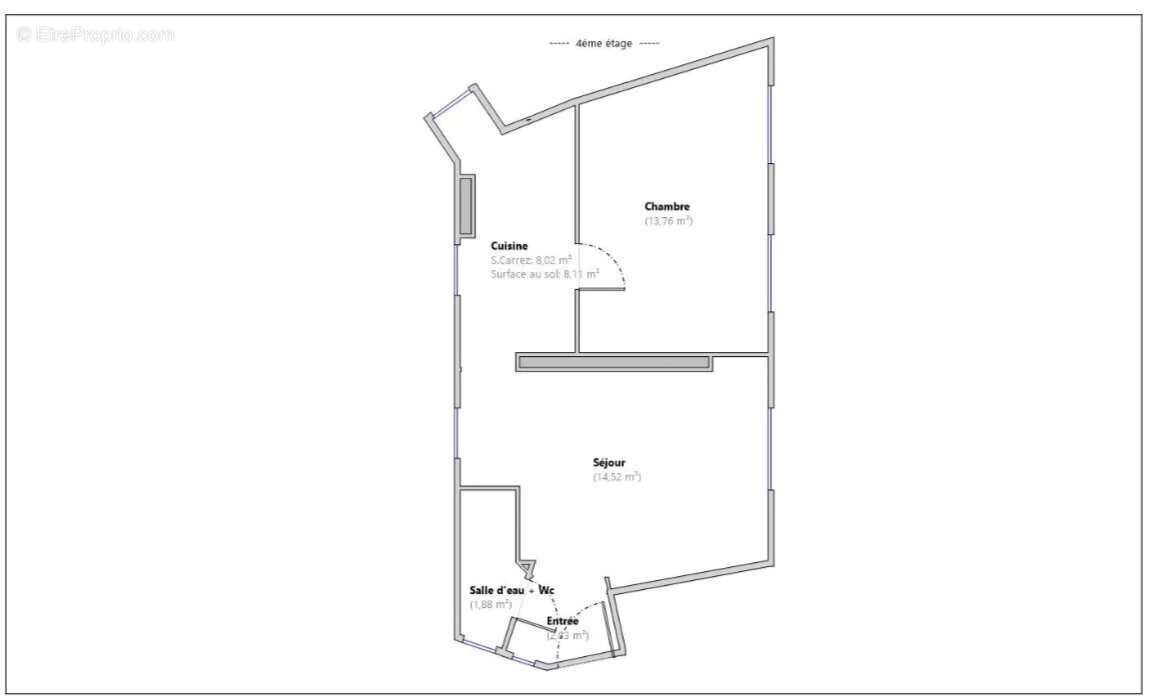 Appartement à PARIS-3E