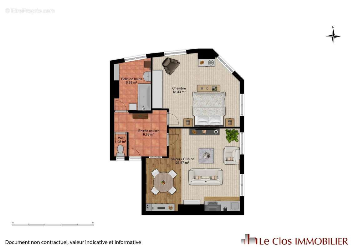 Appartement à TOULOUSE