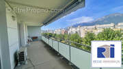Grande terrasse exposée ouest  - Appartement à GRENOBLE